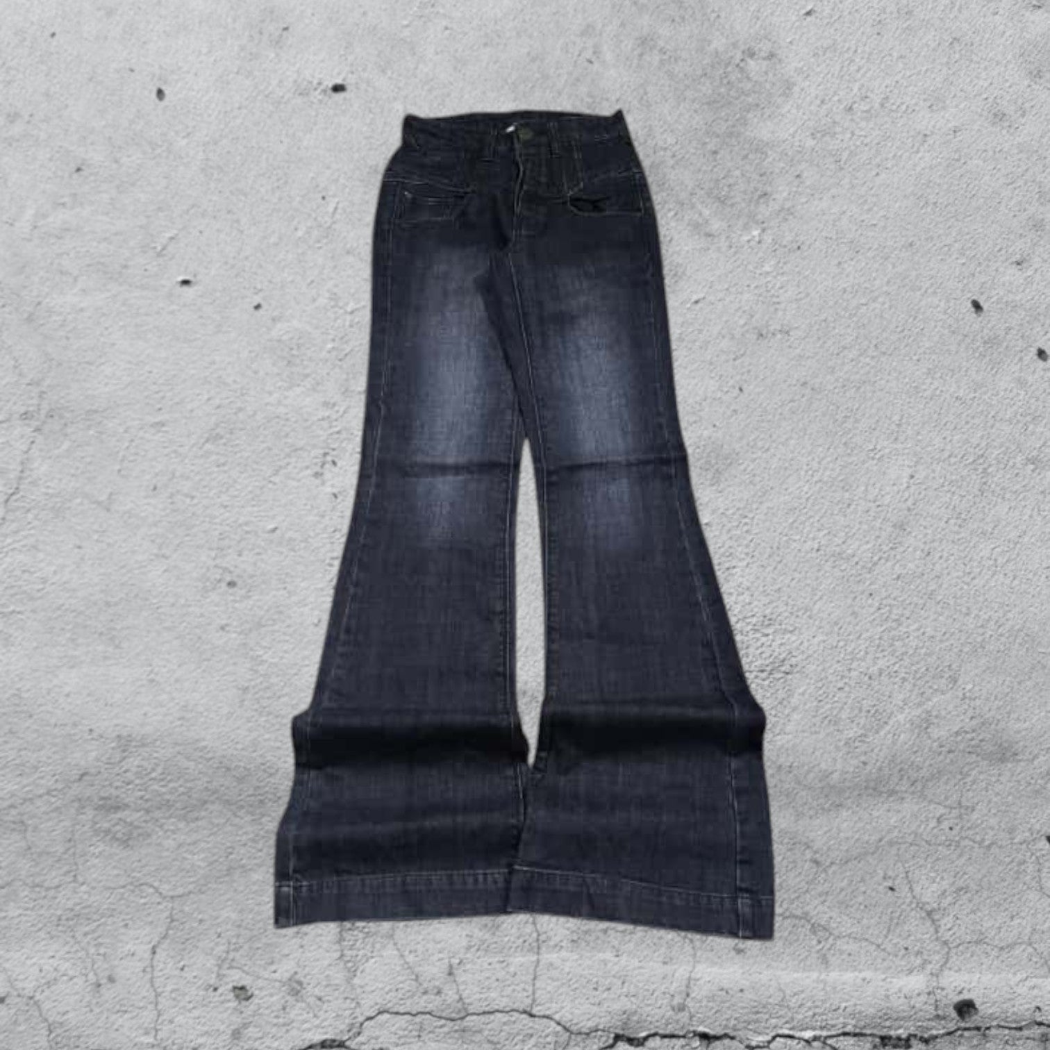 Denim Wahed Bootcut Jeans  (XXS)