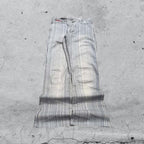 Denim Jeans Washed Baggy Fit  (XXS)