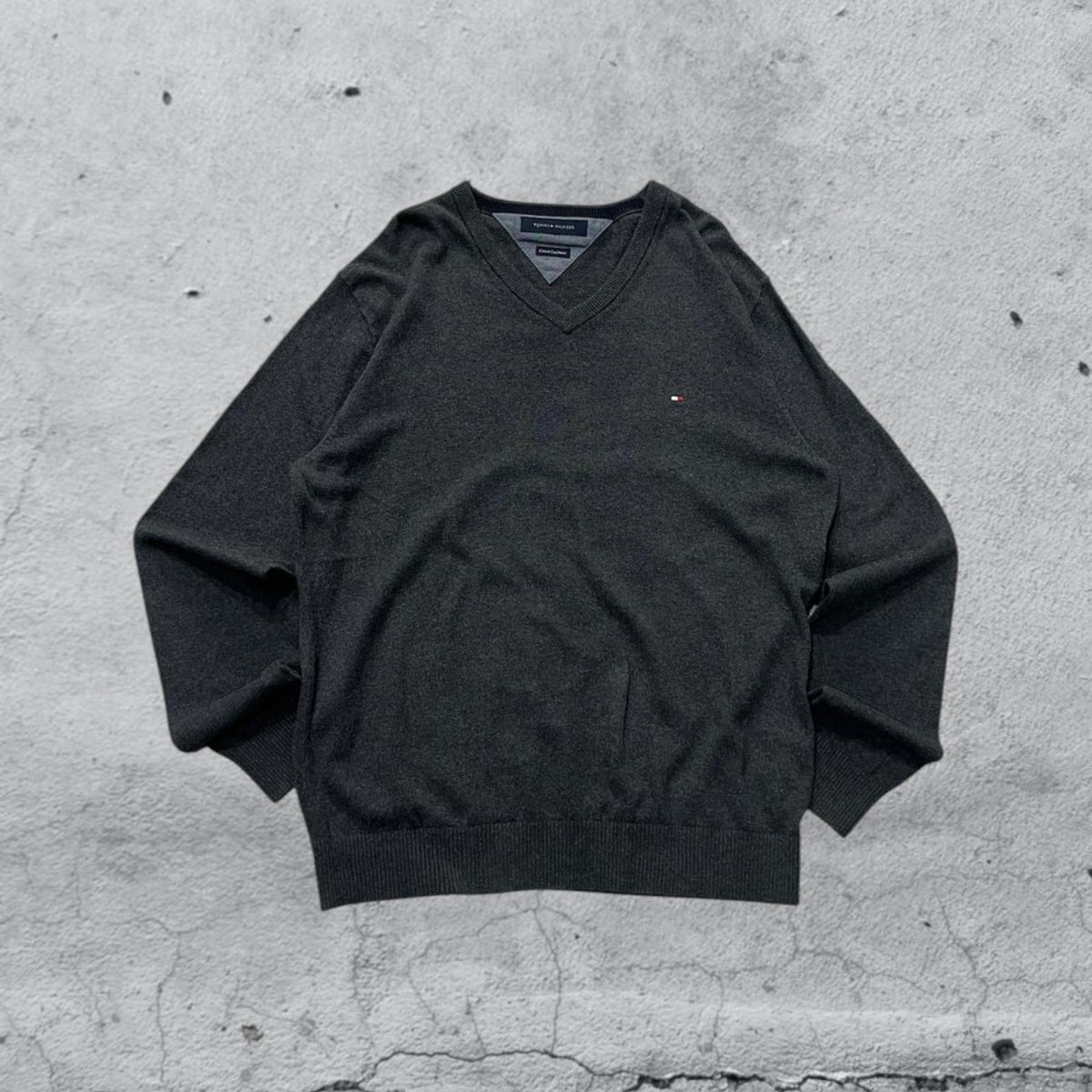 Maglioncino Tommy Hilfiger Vintage Y2K 90s 00s American Style Hip-Hop (XL)