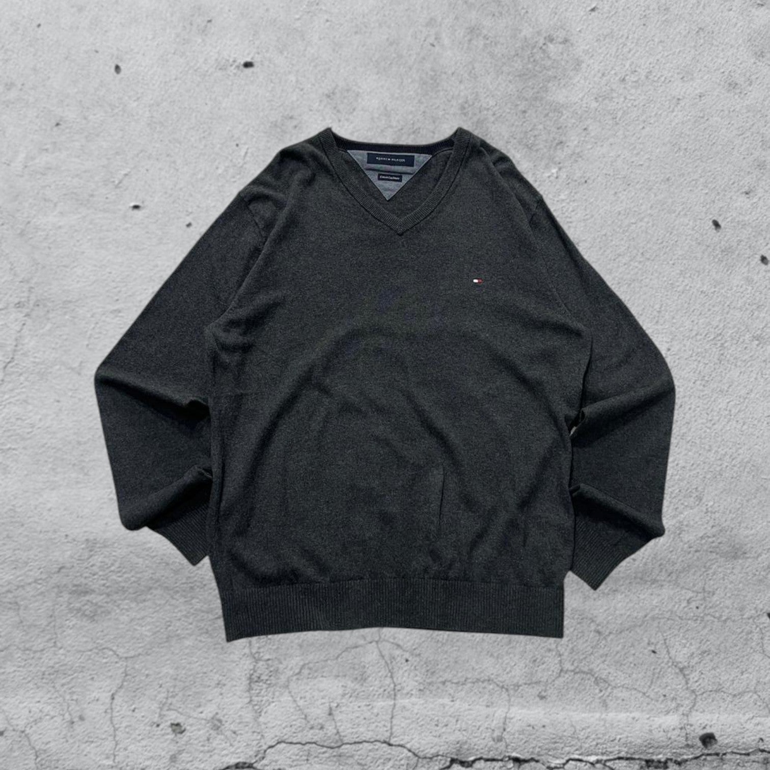 Maglioncino Tommy Hilfiger Vintage Y2K 90s 00s American Style Hip-Hop (XL)