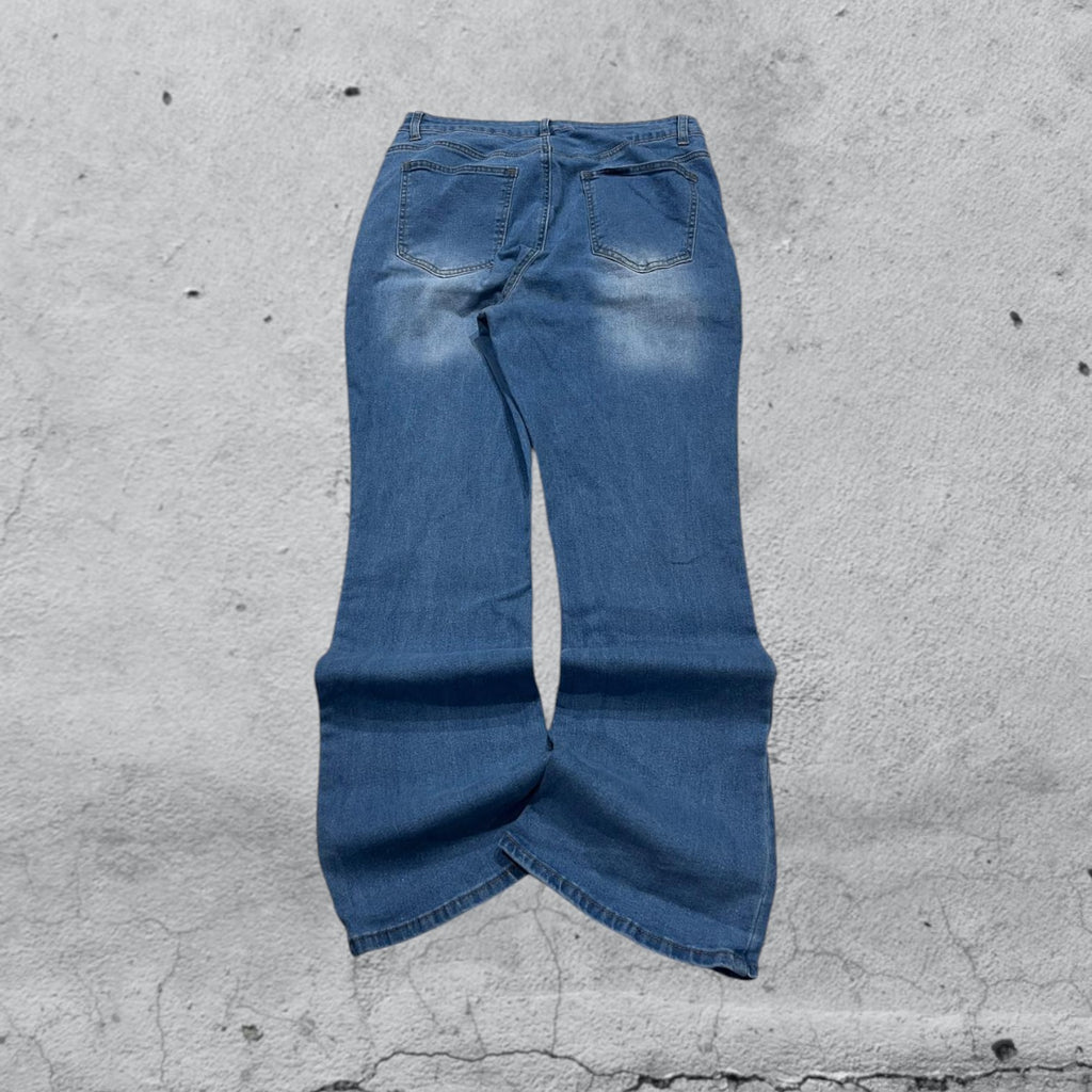 Denim Washed Bootcut  (S)