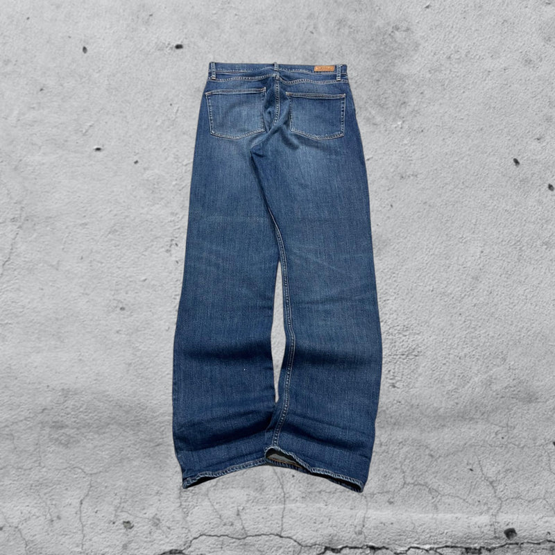 Denim Jeans Ralph Lauren Straight Fit Vintage Y2K 90s 00s American Style Hip-Hop (S)