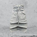 Denim Cargo Jeans True Religion Baggy Fit Light Blue (S)