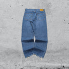 Denim Levis 501 Sfrangiato Straight Fit  (S)