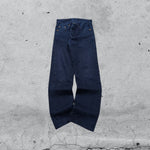 Denim Levis 501 Blu Straight Fit Vintage Y2K 90s 00s American Style Hip-Hop (S)