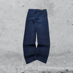 Denim Levis 501 Blu Straight Fit Vintage Y2K 90s 00s American Style Hip-Hop (S)