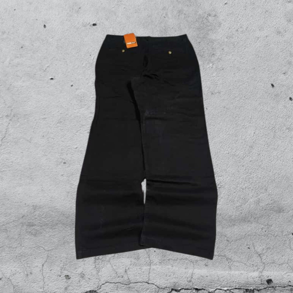 Denim Cotton Pants Baggy Fit  (L)