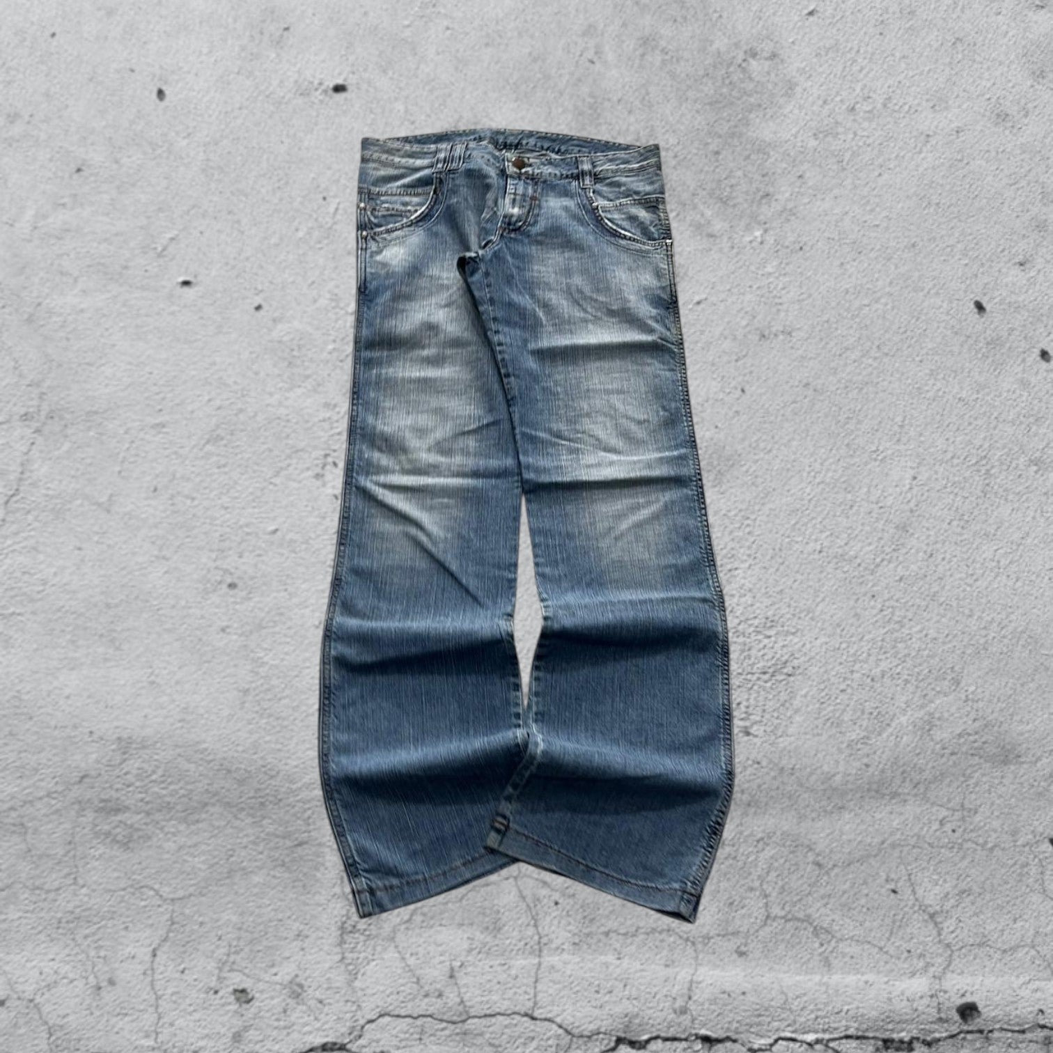 Denim Jeans Straihgt Fit Low Waist (XS)