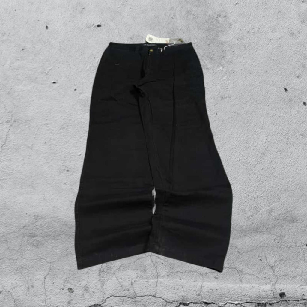 Denim Cotton Pants Baggy Fit  (L)