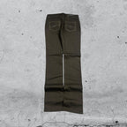 Cotton Pants Embroidered Straight Fit  (XS)
