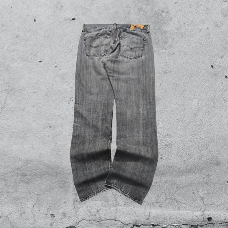 Denim Levis 501 Vintage Straight Fit Y2K 90s 00s American Style Hip-Hop (M)