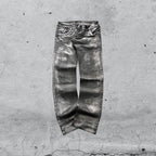 Denim Jeans Silver Low Waist (M)