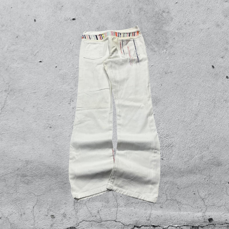 Denim Printed Particular Vintage Y2K 90s 00s American Style Hip-Hop (XS)