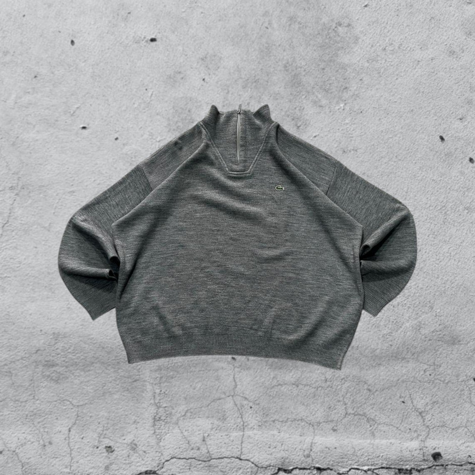 Felpa Lacoste 1/4 Zip Maglione (XXL)