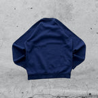 Felpa Adidas Blu Logo Ricamato (M)