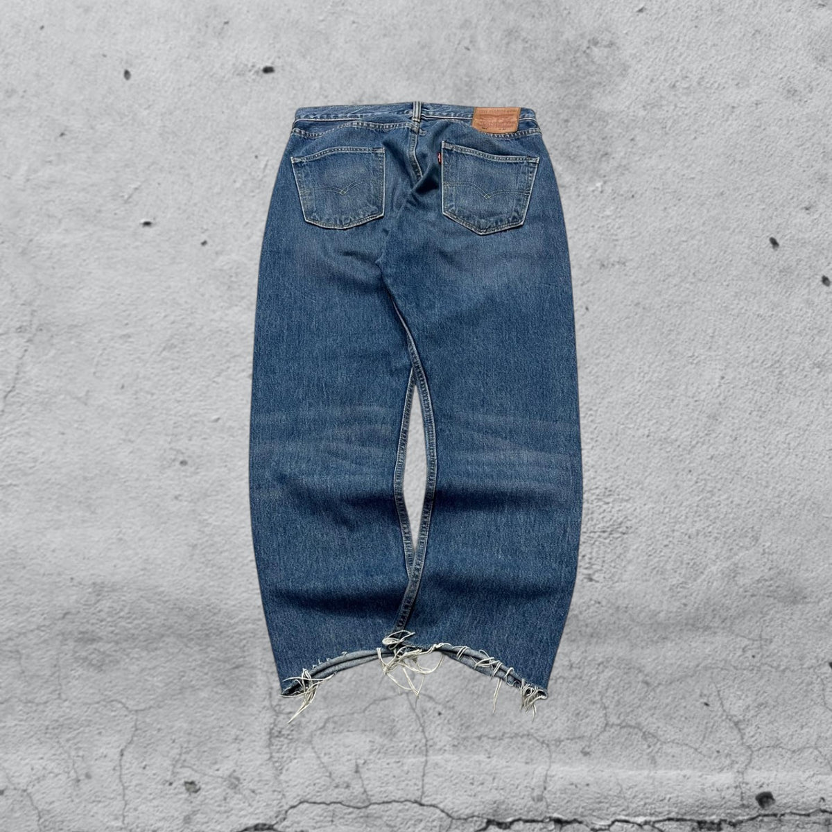 Denim Levis 501 Straight Fit Vintage Y2K 90s 00s American Style Hip-Hop (M)