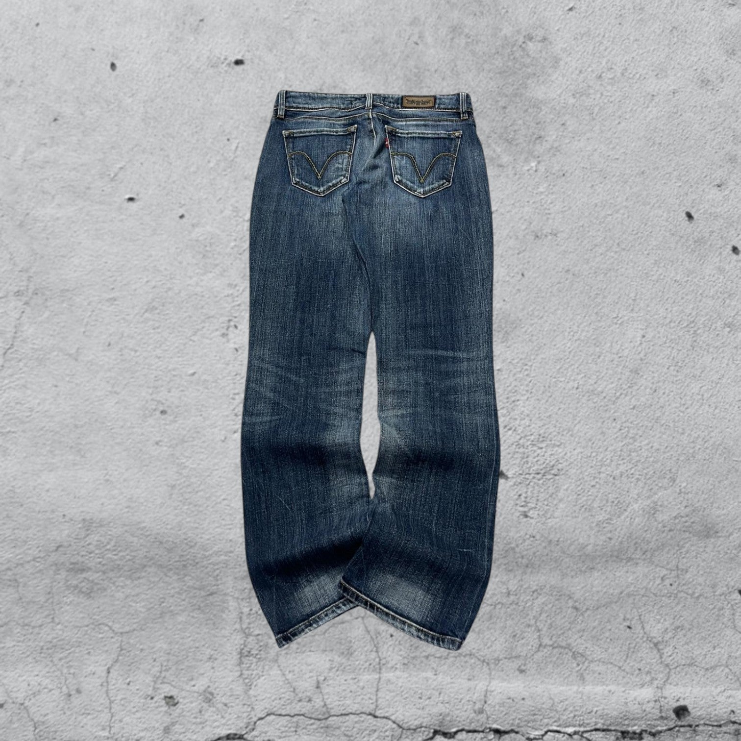 Denim Levis 470 Straight Fit Vintage Y2K 90s 00s American Style Hip-Hop (S)