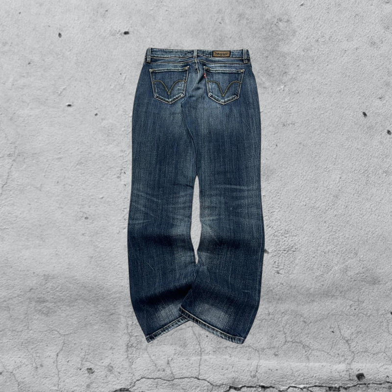 Denim Levis 470 Straight Fit Vintage Y2K 90s 00s American Style Hip-Hop (S)