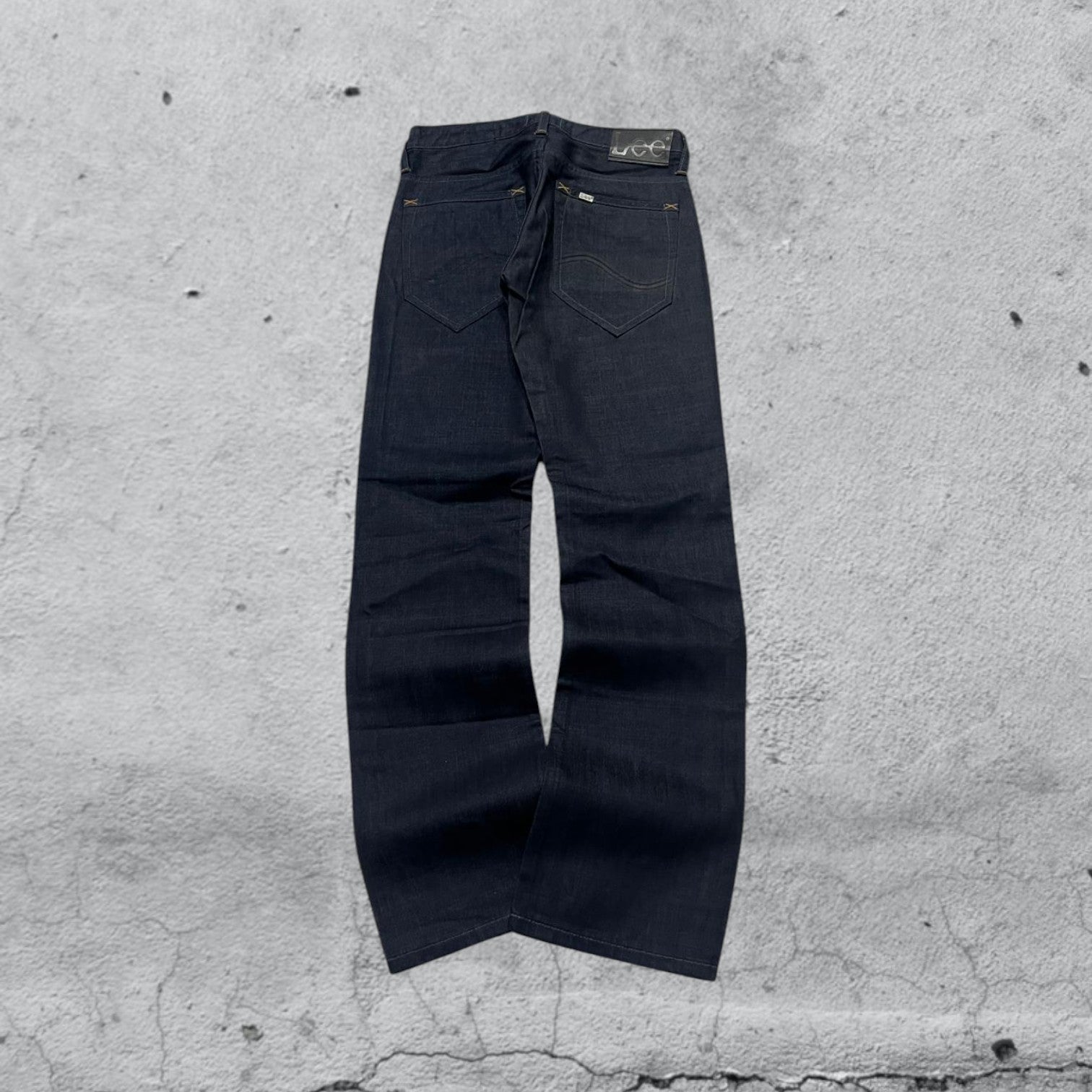 Denim Lee Dark Blu Straight Fit (S)