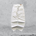 Denim Jeans White Baggy Fit (M)