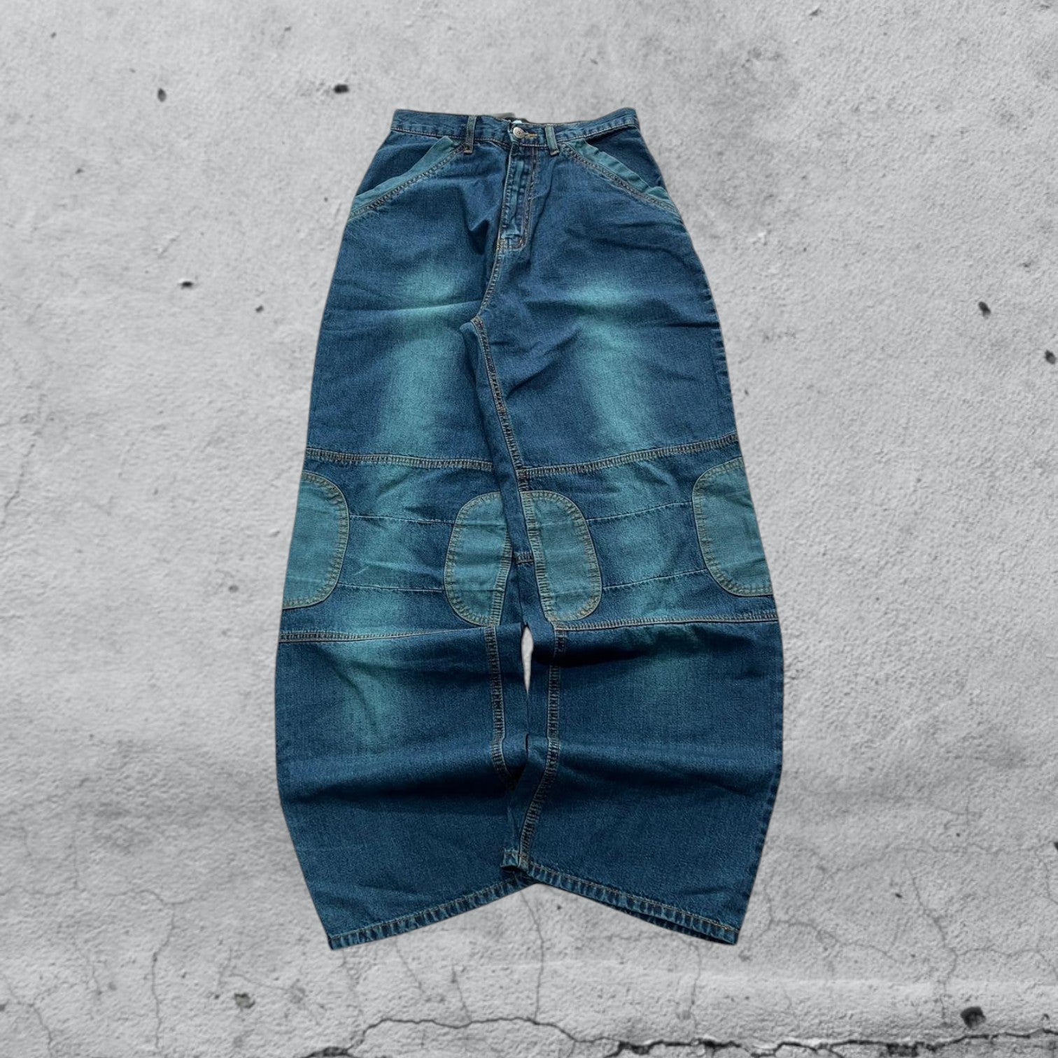 Denim Jeans Baggy Fit Samba Y2K (XXS)