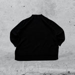 Maglione Mono Colore Nero Vintage Y2K 90s 00s American Style Hip-Hop (S)