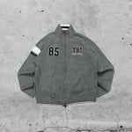 Maglione Tommy Hilfiger Zip Sweater Embroidered Vintage Y2K 90s 00s American Style Hip-Hop (M)